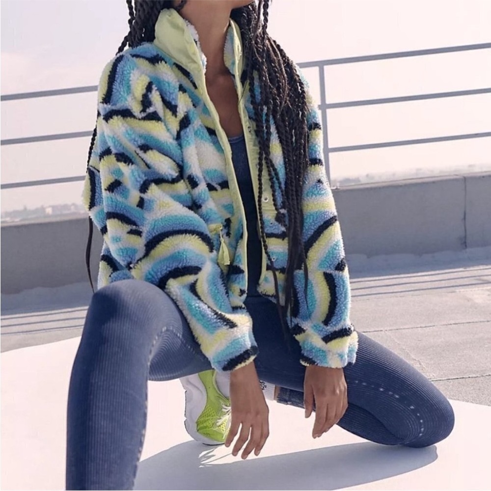 FP Movement by Free People Multicolor Patterned Jacket